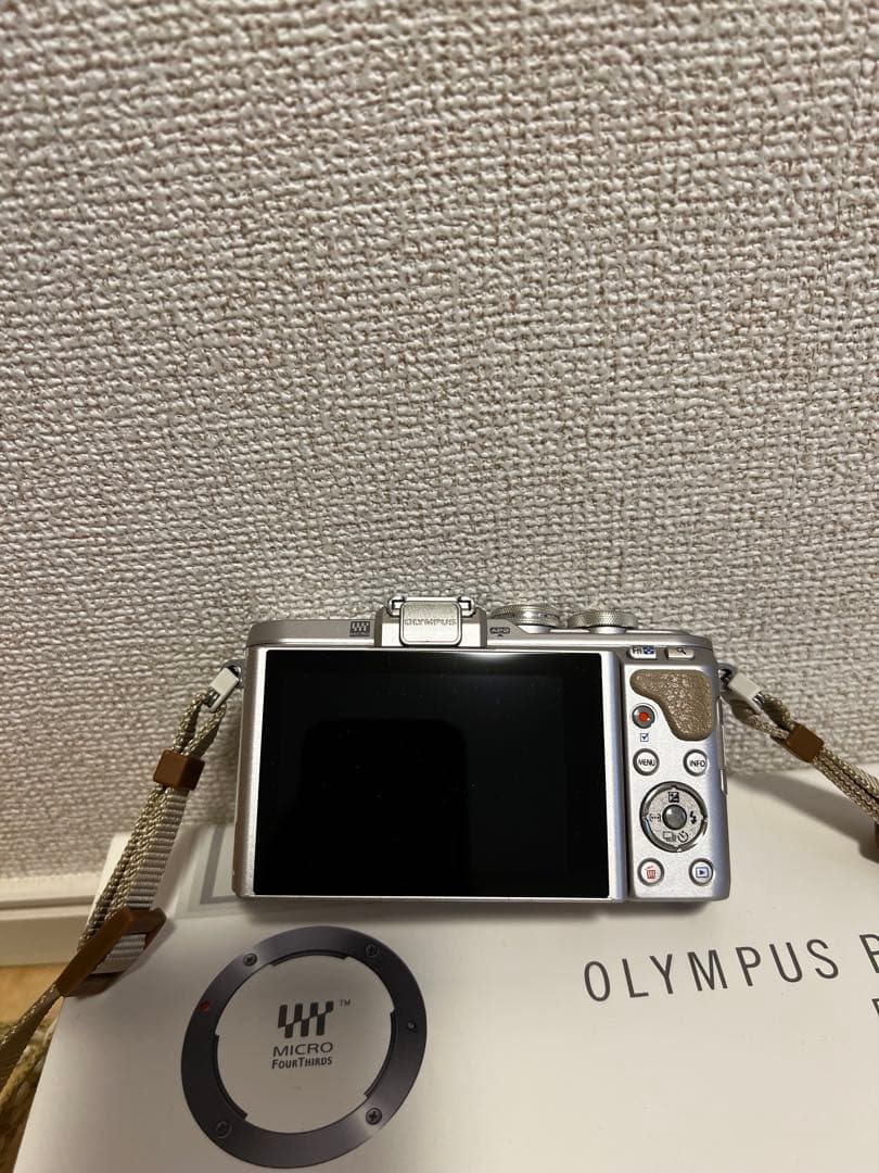 OLYMPUS PEN E-PL8 シルバー 本体と付属品