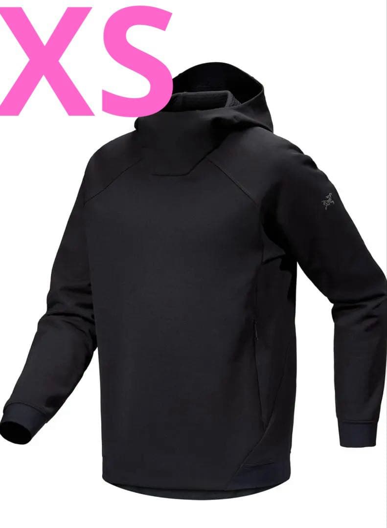 アークテリクス リセルフーディ メンズ サイズXS ブラック