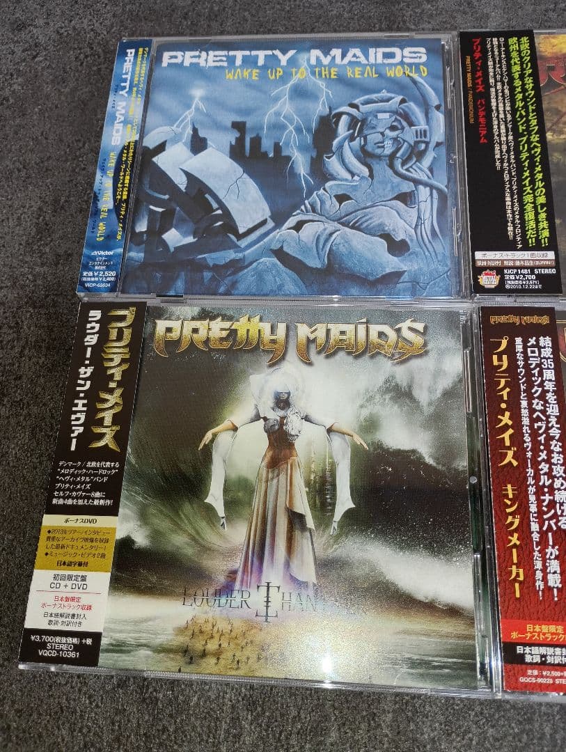 国内盤 Pretty Maids CD 6枚セット ロック メタル