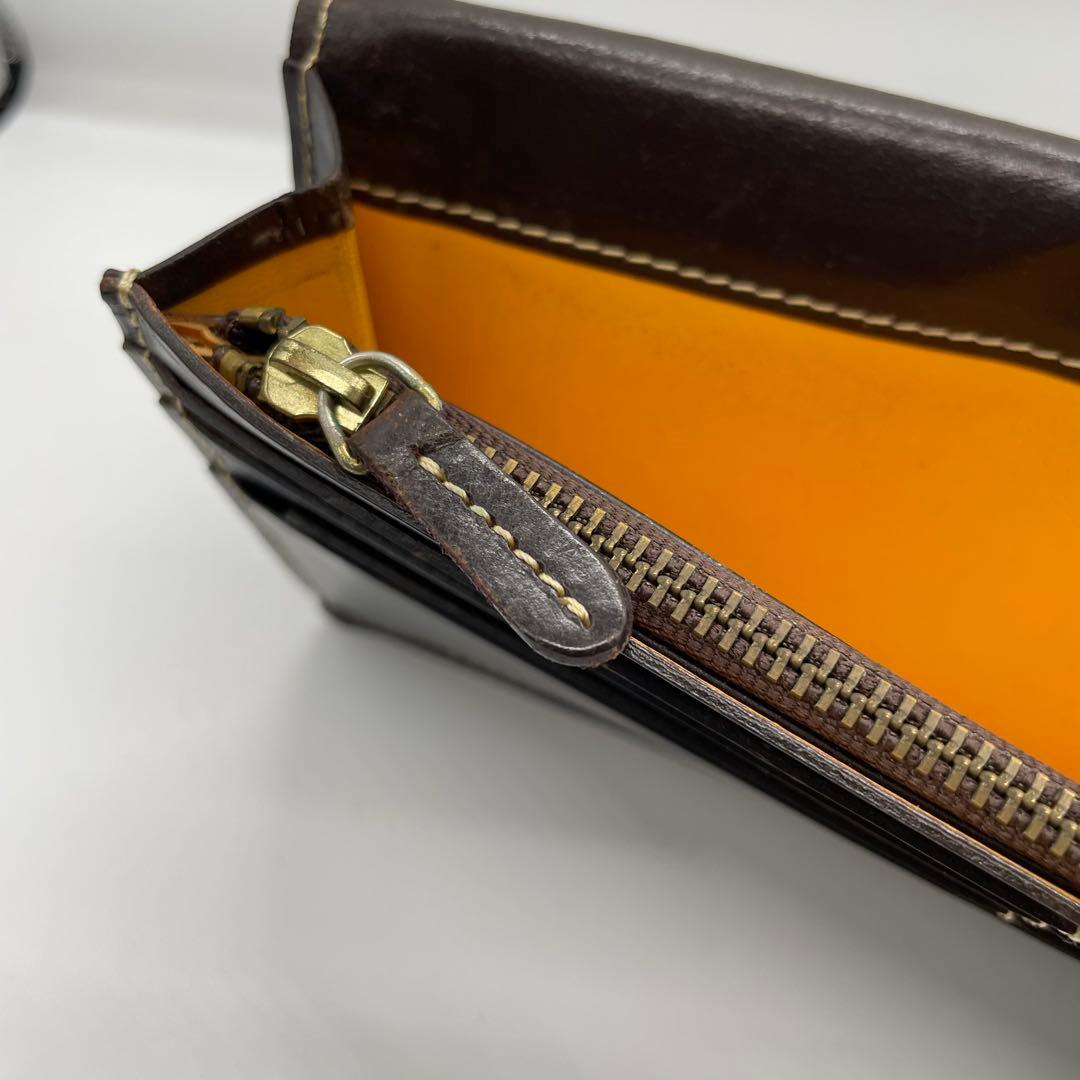 K2様 GANZO ガンゾ ブライドルレザー 長財布 2つ折り