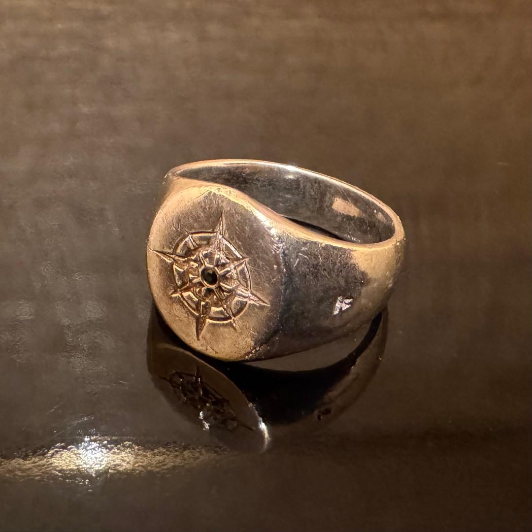 トムウッド　コンパスリング　ブラック　22号