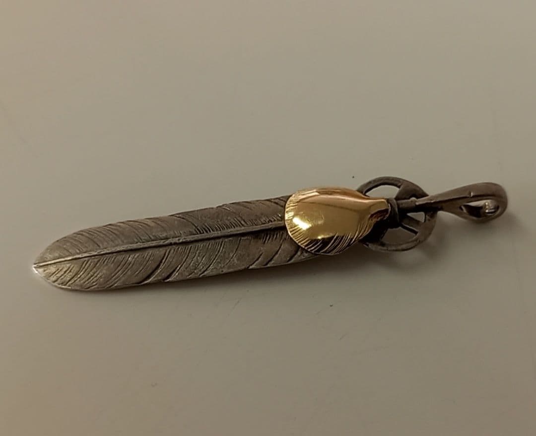 ゴローズ　ハートホイール フェザー大 L 　キムタク