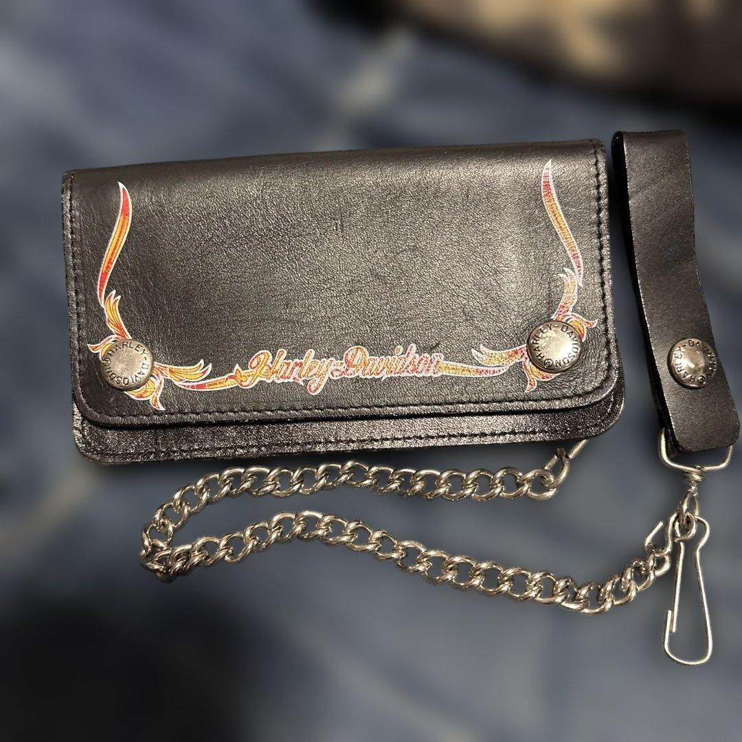 美品　ハーレーダビッドソン　純正　トラッカーウォレット