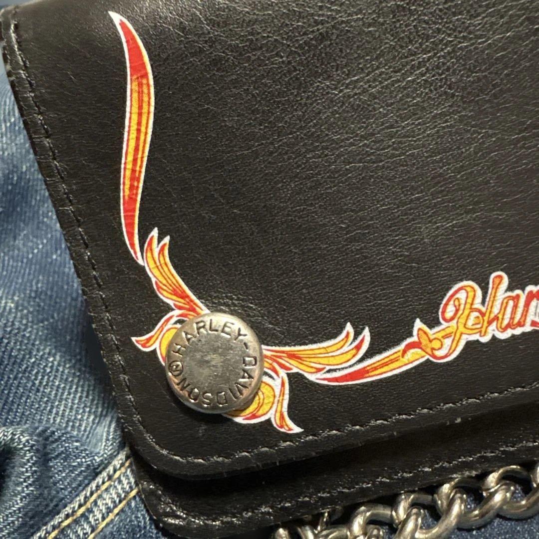 美品　ハーレーダビッドソン　純正　トラッカーウォレット