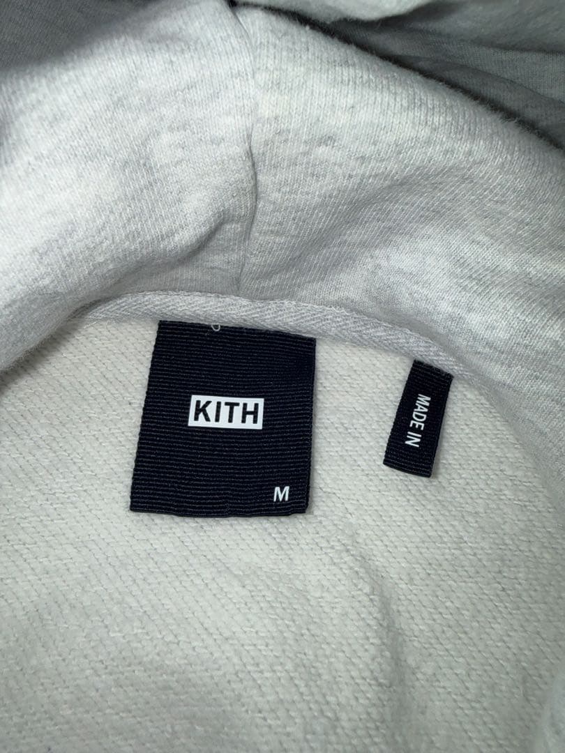 ア*き様 KITH グレー フード付きパーカー