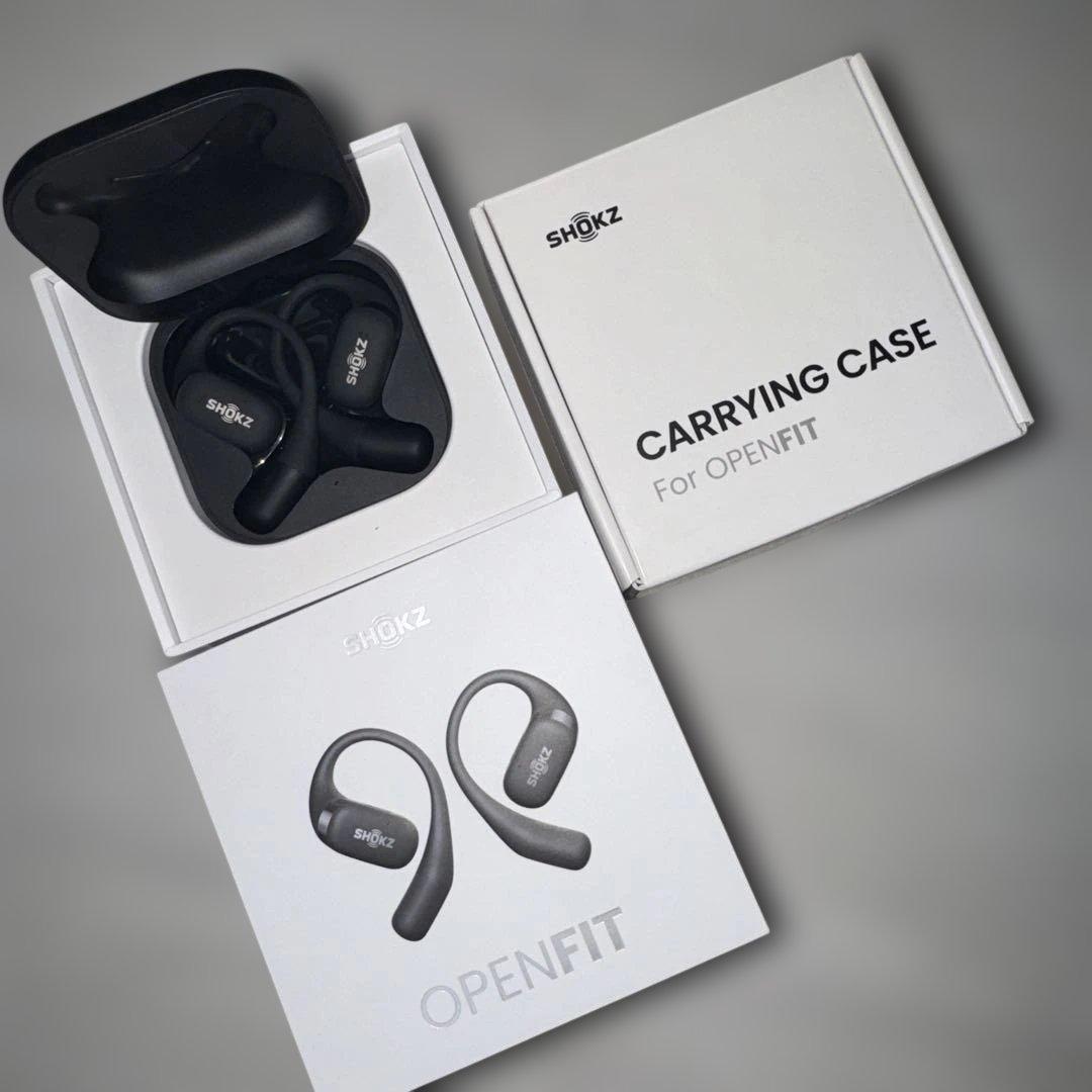【美品】SHOKZ OPENFIT 専用ケース付き