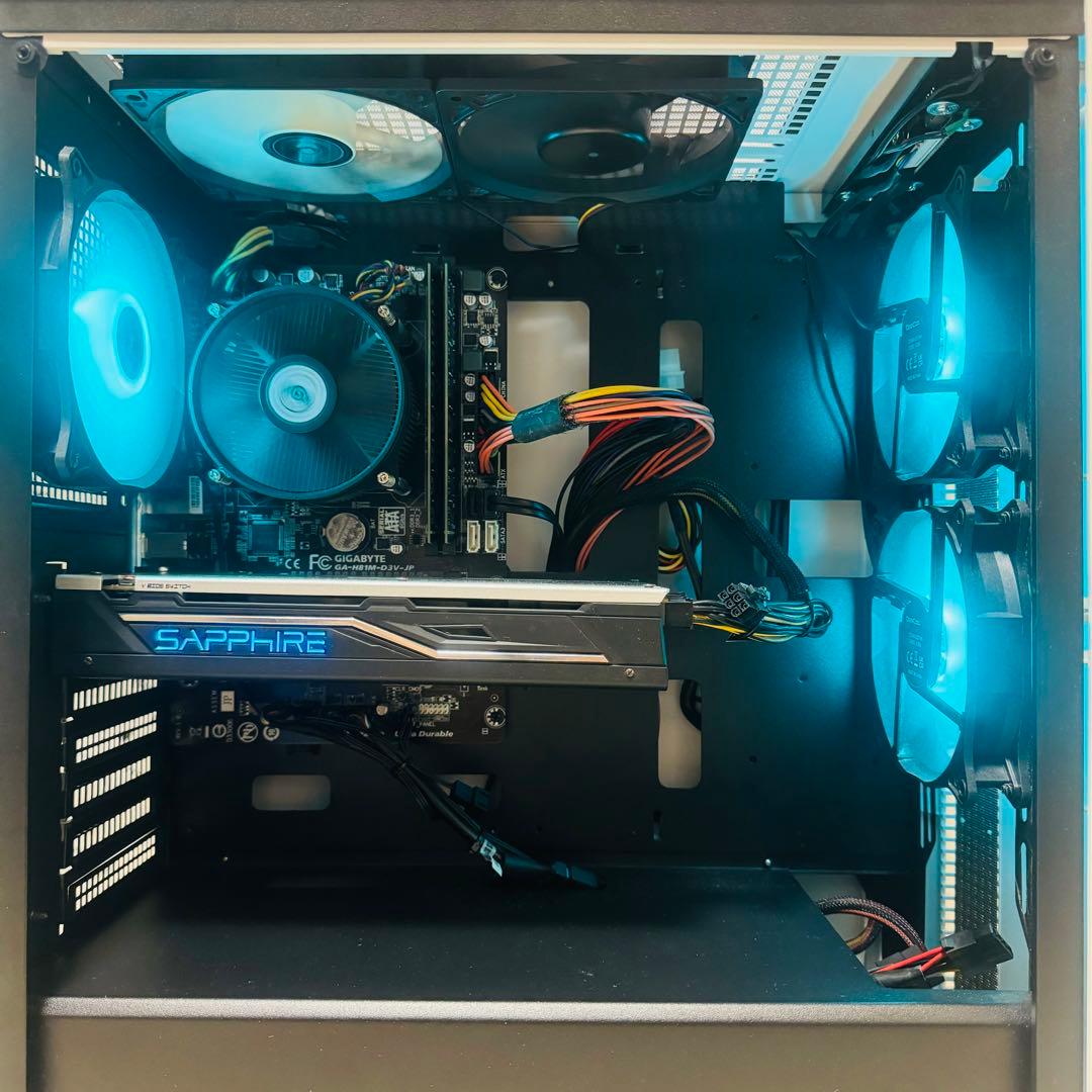 【ゲーミングPC】i7-4770K RX480 HDD1TB メモリ16GB