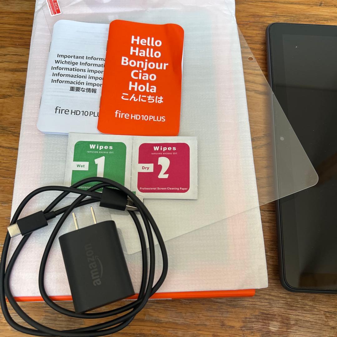 良品 Amazon Fire HD 10 PLUS 2021年版グレー 32GB