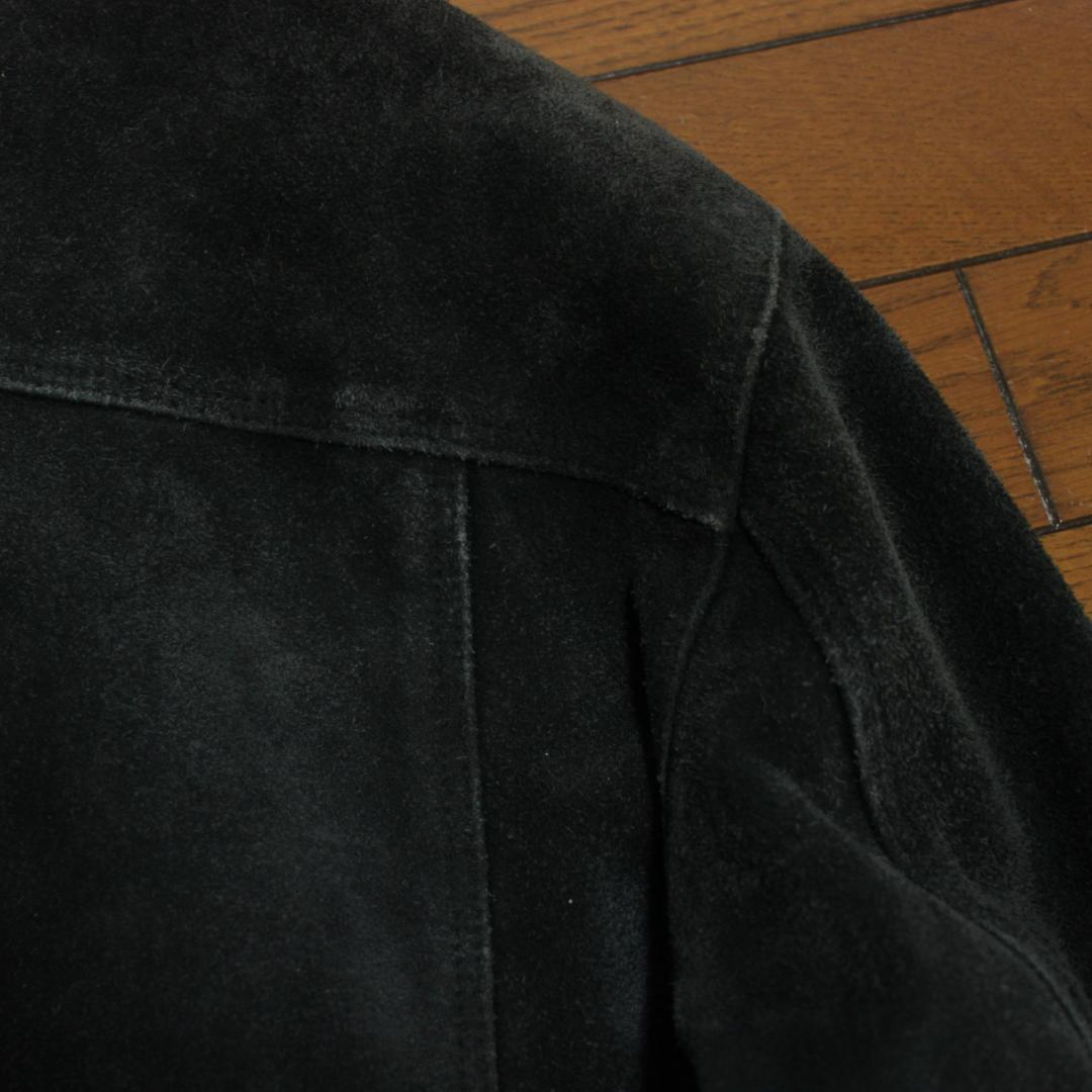 定助　ROOTS スウェード レザー ジャケット カナダ製 ヴィンテージ
