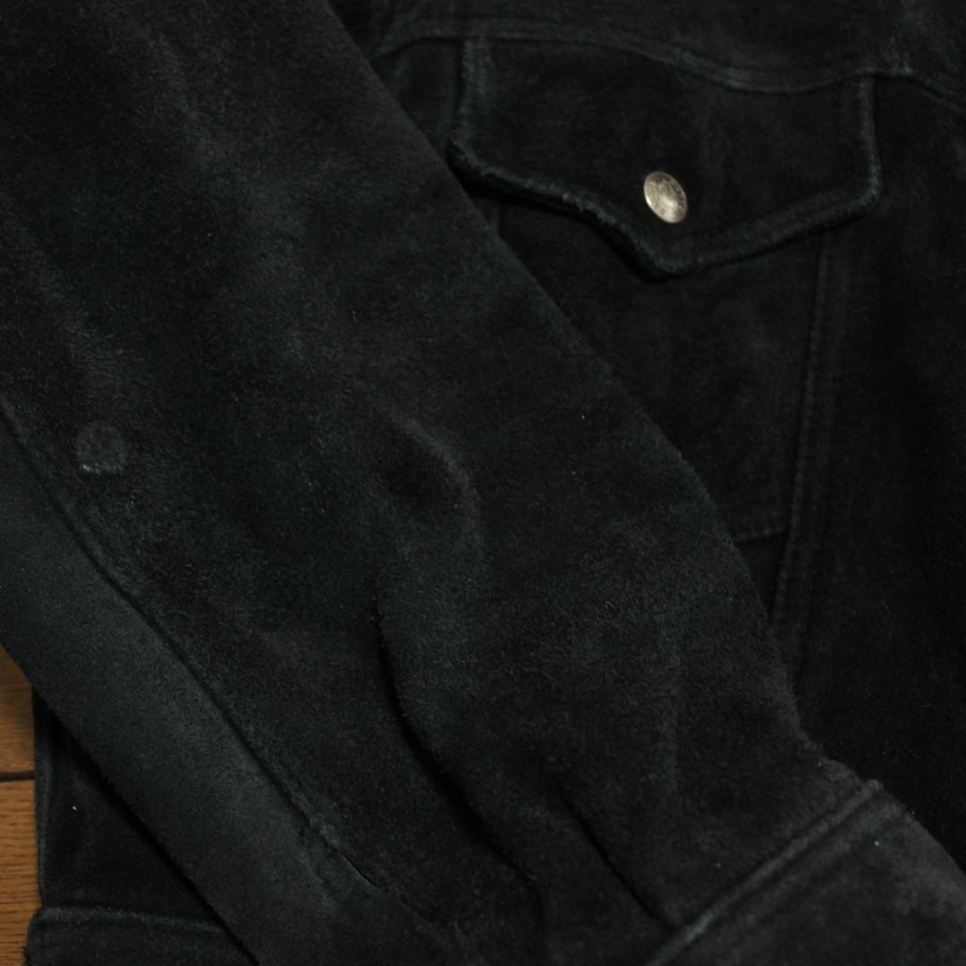 定助　ROOTS スウェード レザー ジャケット カナダ製 ヴィンテージ