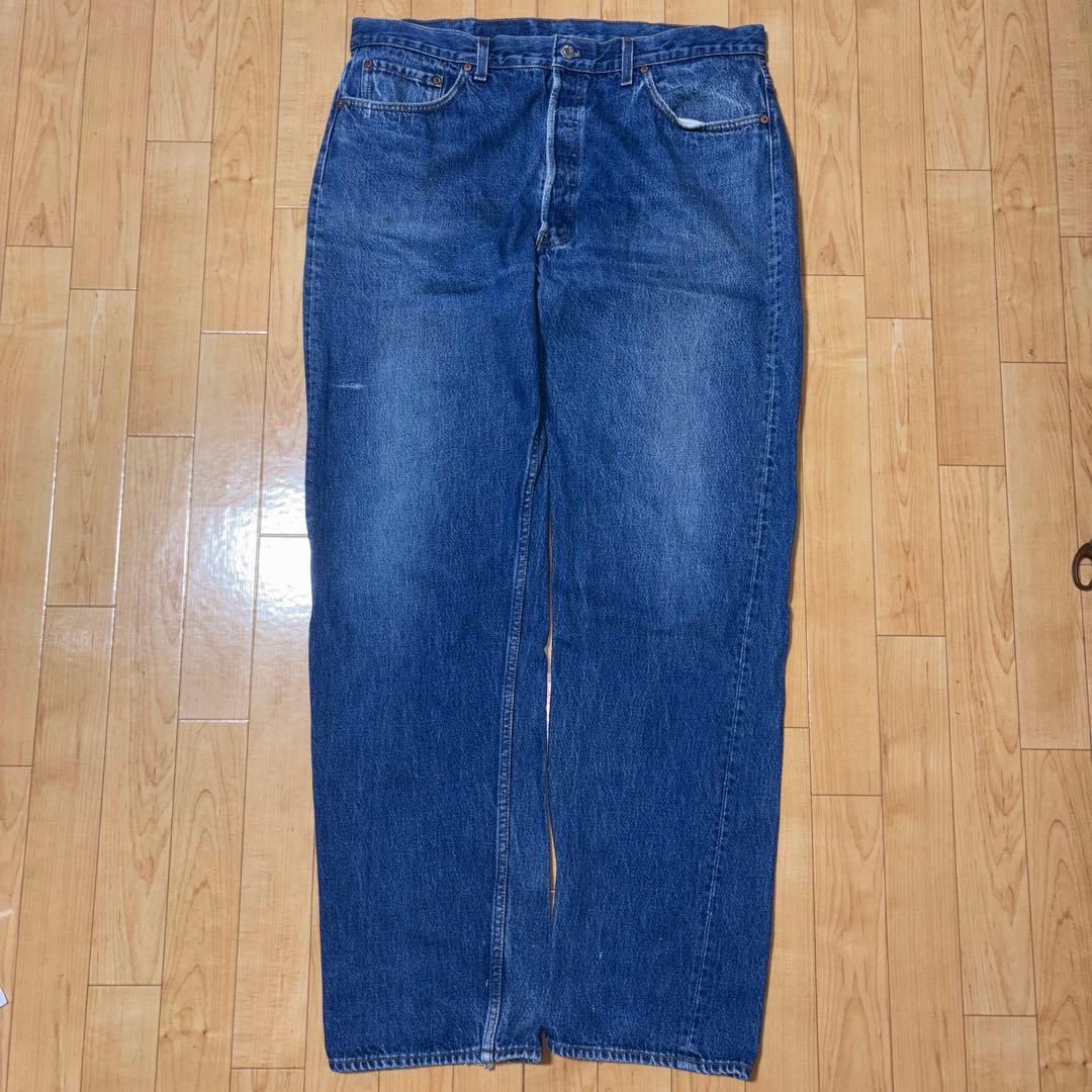 Levi's 501 90s 赤文字 usa製 ビッグサイズ W40 濃紺
