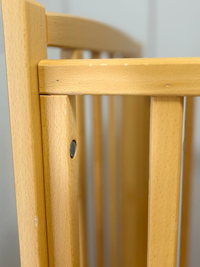 ヤマサキ　ツーオープン　ハイタイプ　ベビーベッド