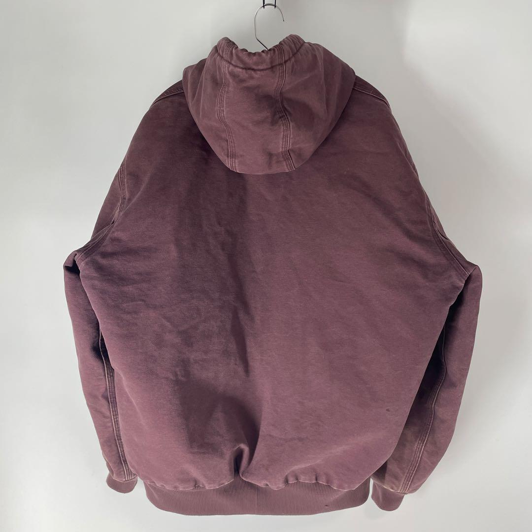 カーハート　アクティブジャケット　2XL　パープル　ダック