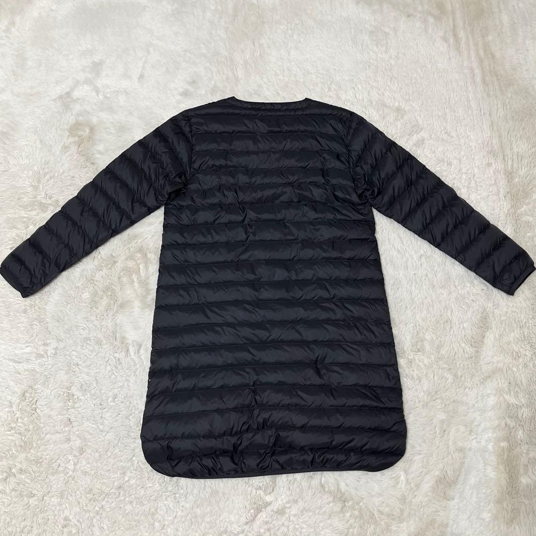 美品　DANTON ロングダウンコート　インナーダウン　コート　黒　36