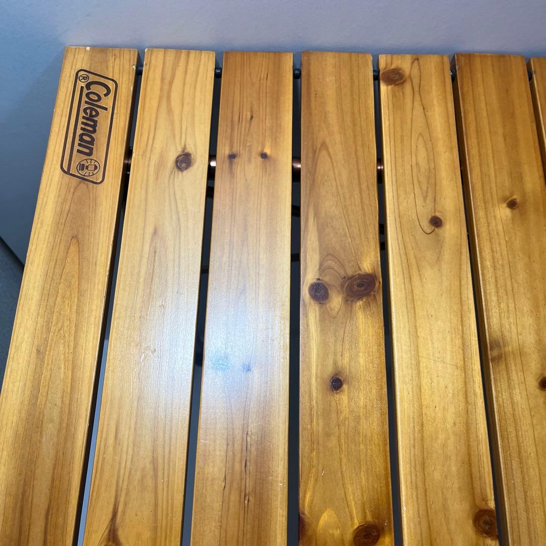 Coleman コールマン ナチュラルウッドロールテーブル クラシック 110