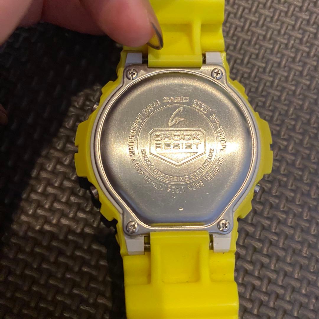 【中古】カシオ G-SHOCK クレイジーカラーズ DW-6900PL-9JF