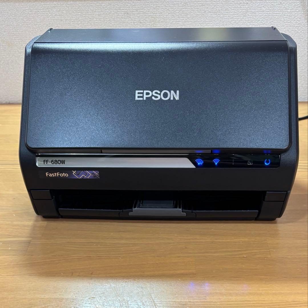 EPSON FF-680W フォトスキャナー 写真整理　美品