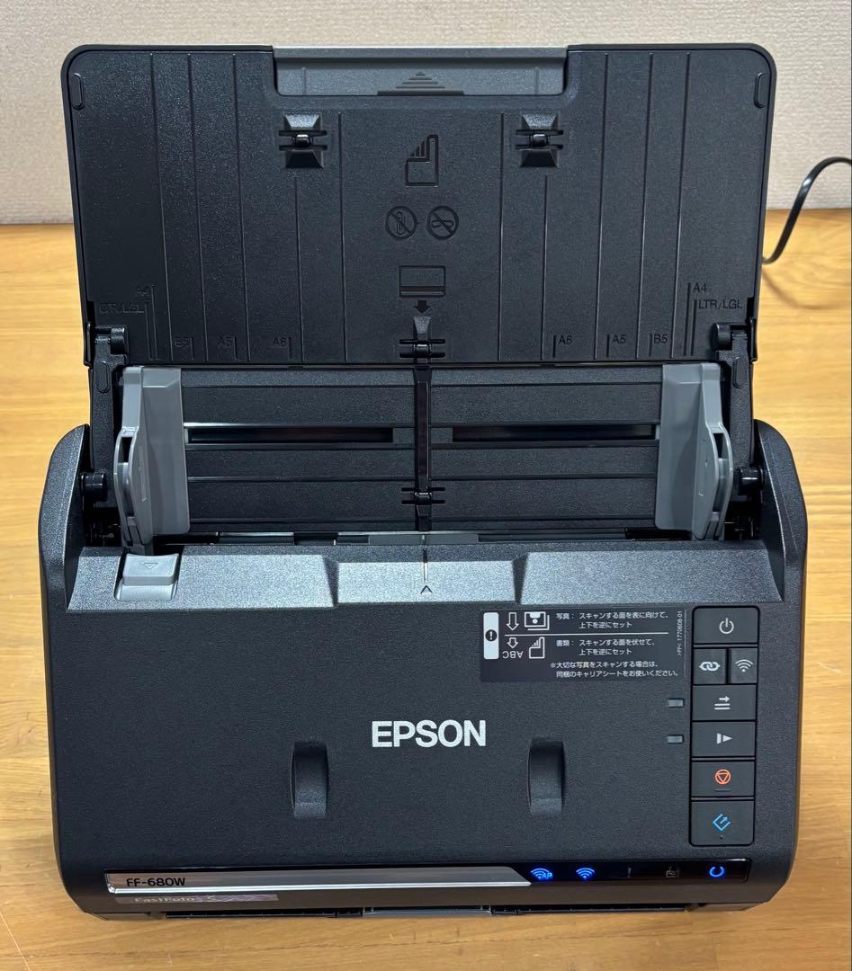 EPSON FF-680W フォトスキャナー 写真整理　美品
