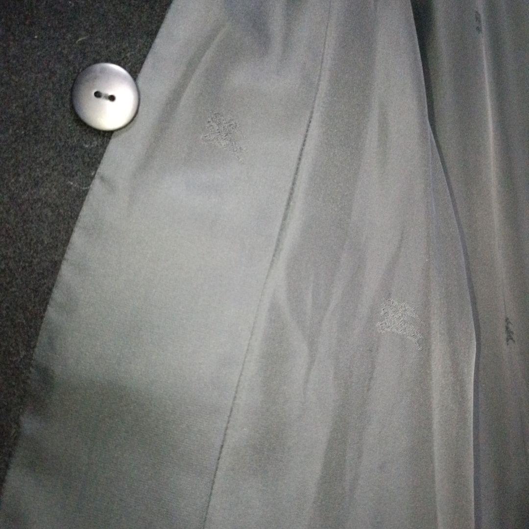 美品■Burberrys カシミヤ100% ダブル チェスターコート ブラック