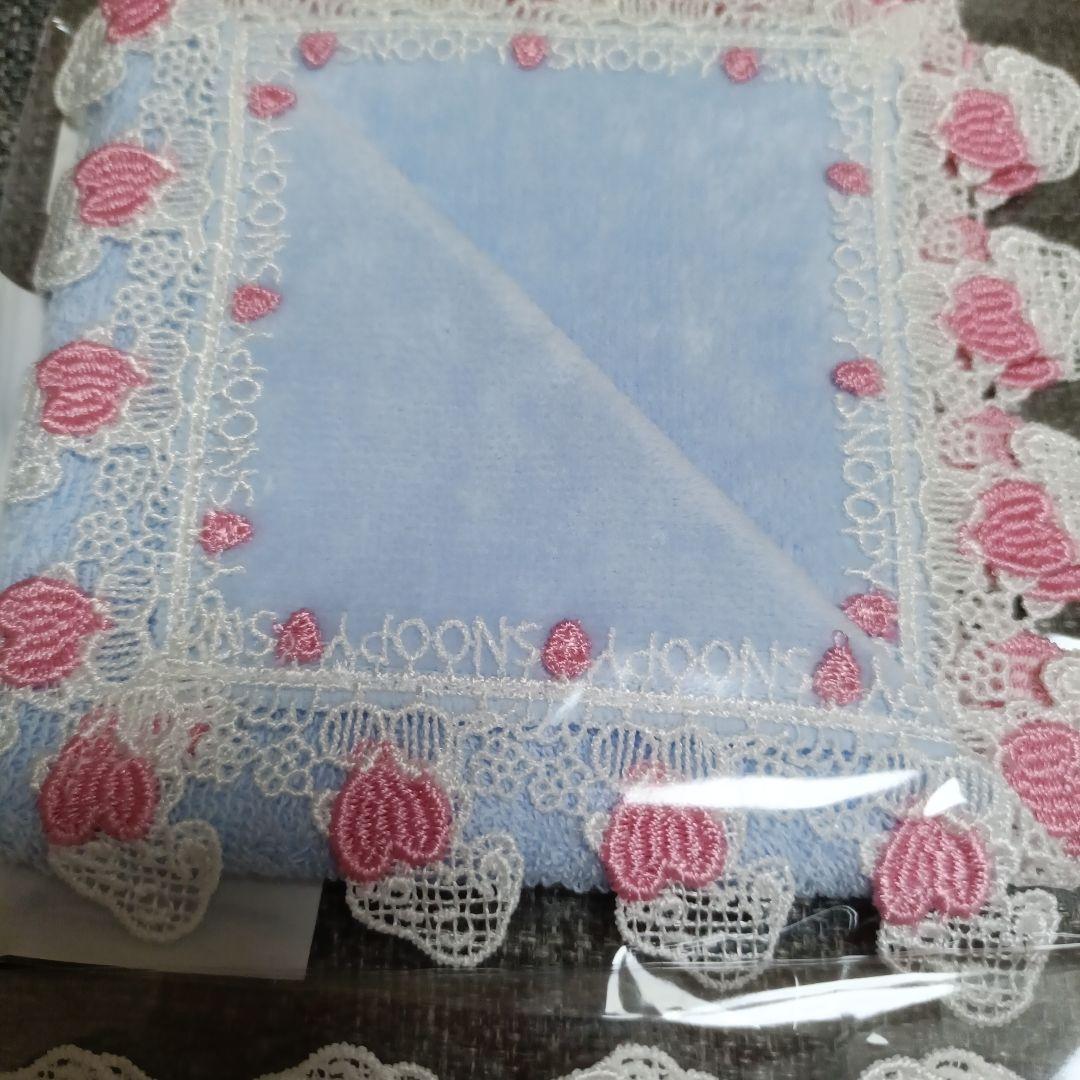 ✴新品未開封✴スヌーピー in 銀2025✴近沢レース✴ハンカチ✴4枚セット✴