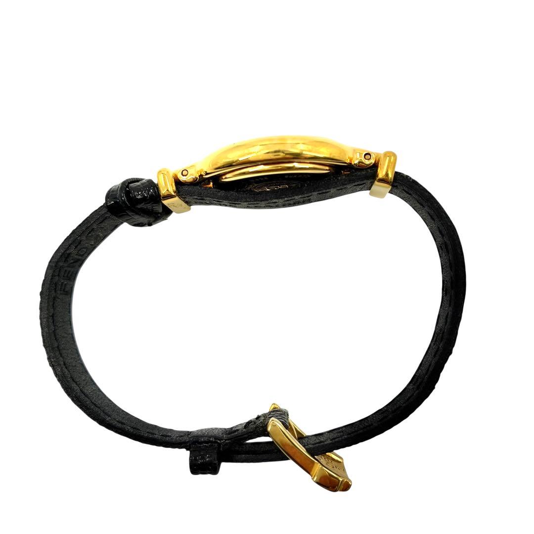 フェンディ　640L チェンジベルト　ゴールド　クオーツ　レディース