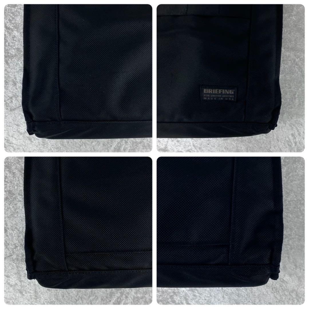 美品 ブリーフィング ユナイテッドアローズ別注 スクエアトート ブラック 肩かけ