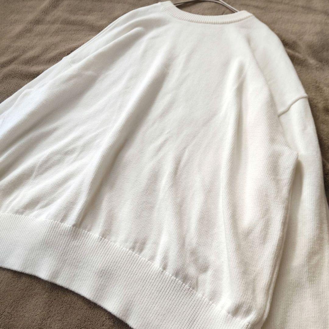 美品✨25SS EVERYDAY I LIKE. ベーシックニット コットン 白