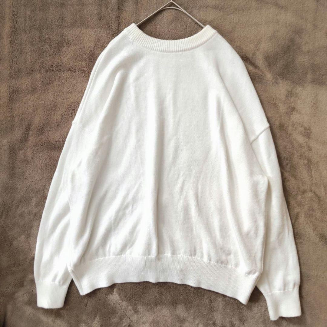 美品✨25SS EVERYDAY I LIKE. ベーシックニット コットン 白