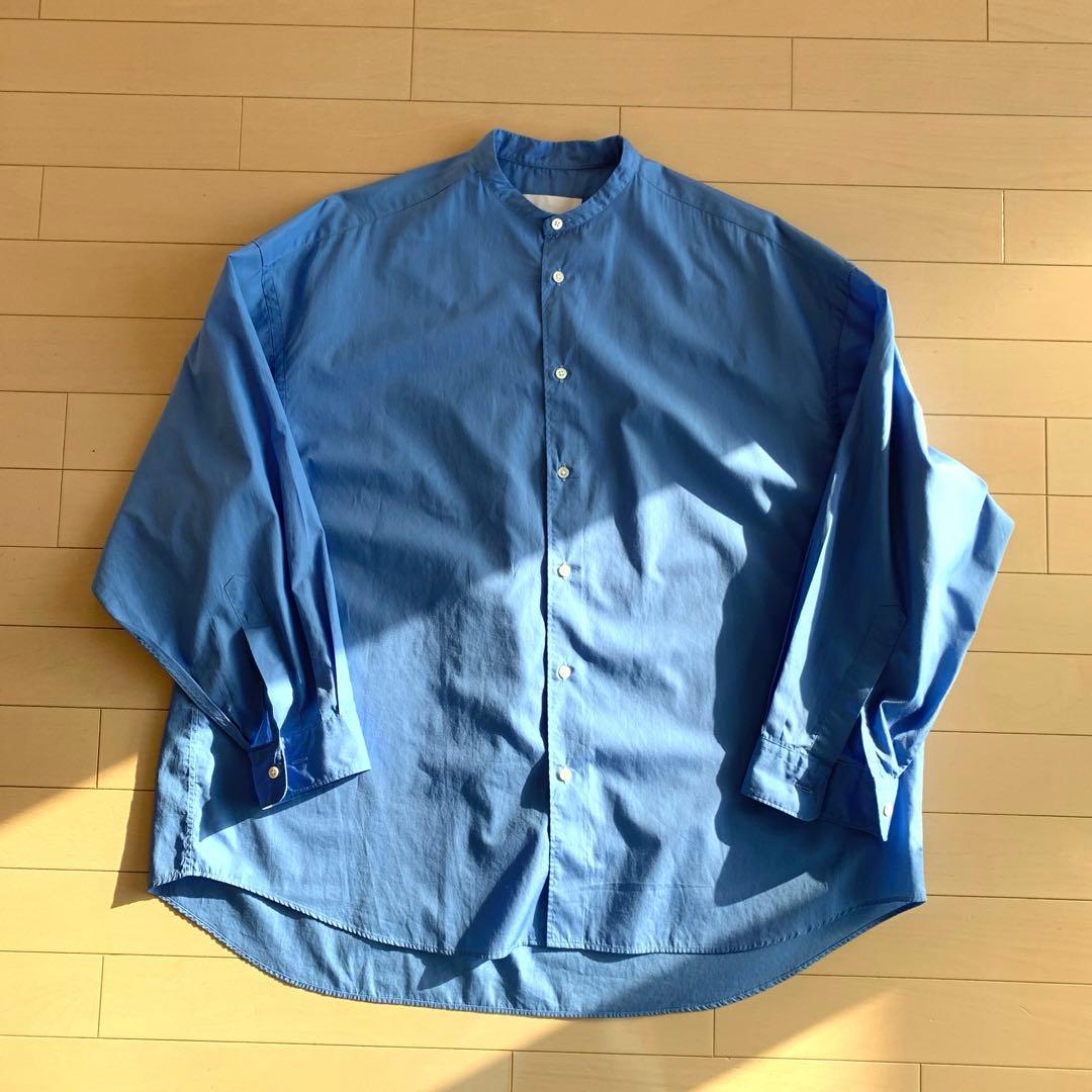 トップス Graphpaper Broad L/S OversizedBandCollar