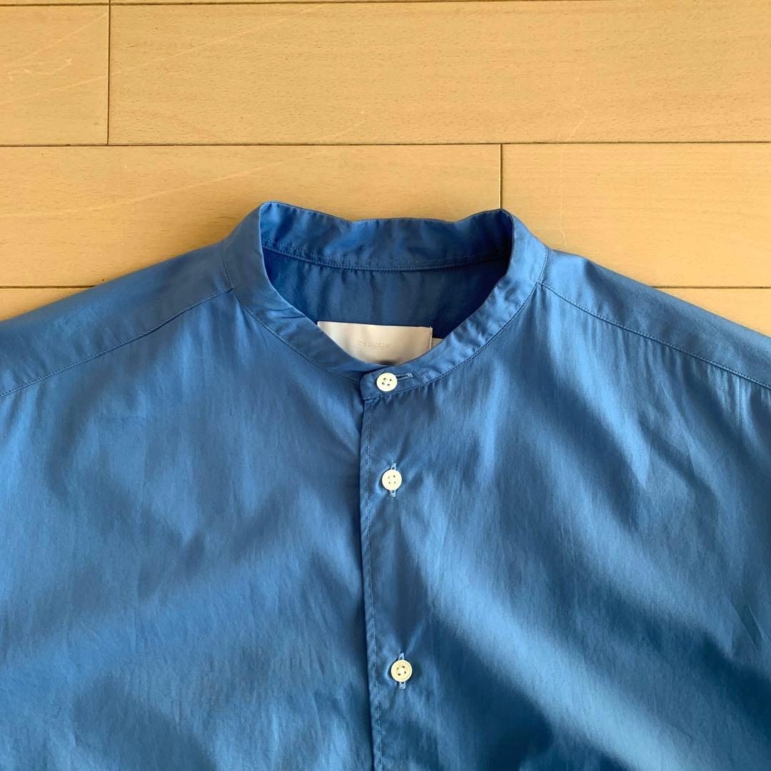 トップス Graphpaper Broad L/S OversizedBandCollar