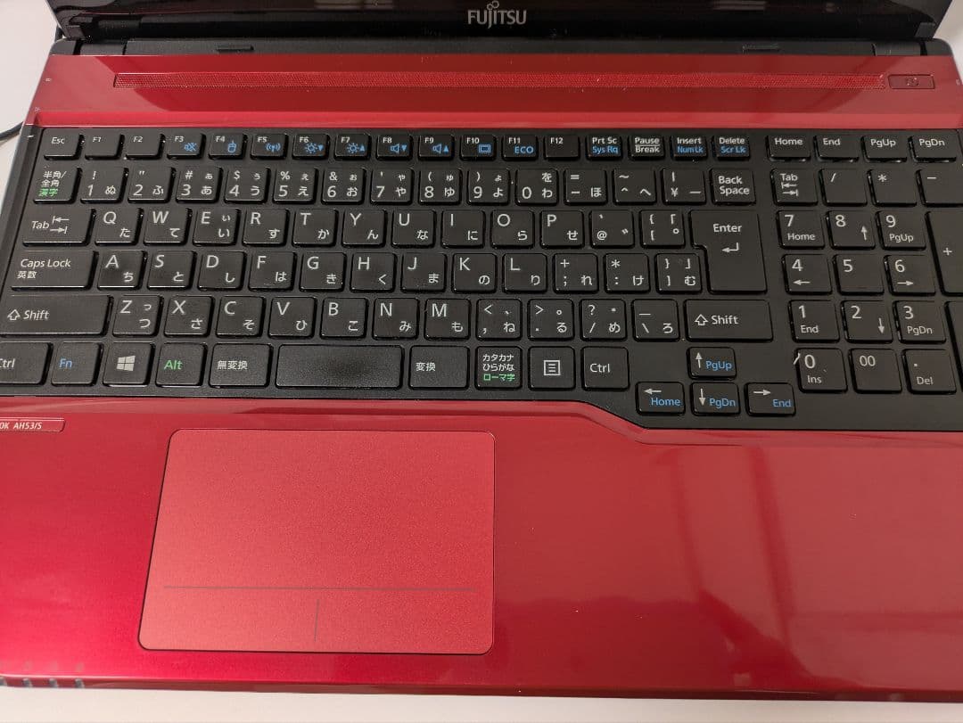 FUJITSU　ノートパソコン　 FMV−LIFEBOOK AH