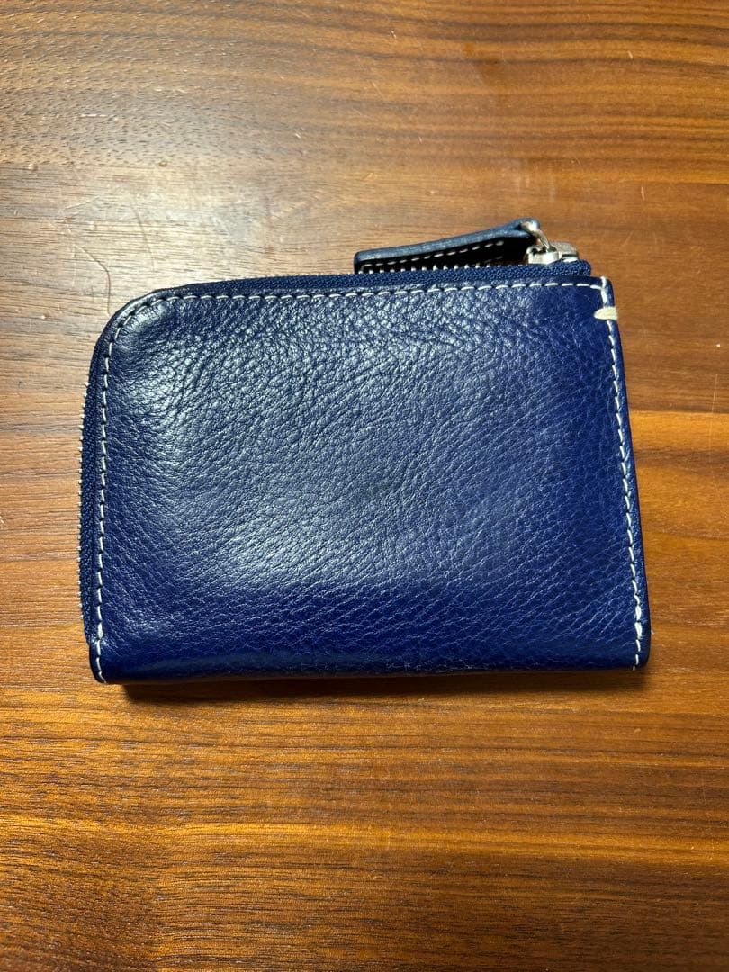 uniuni4238　土屋鞄　数量限定　ハンディLファスナー　ラピスブルー