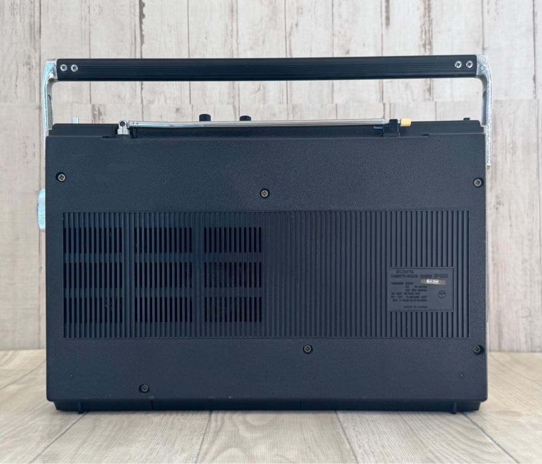 [動作品] SONY ラジカセ CF-1980 ラジオ昭和レトロ