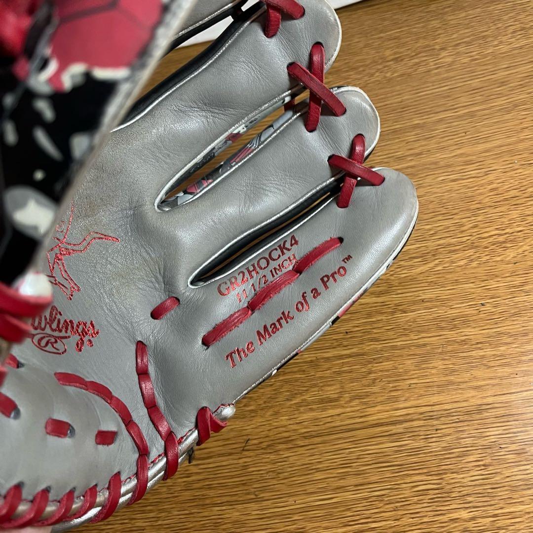 ローリングス 一般軟式 グローブ グラブ HOH 美品 内野用