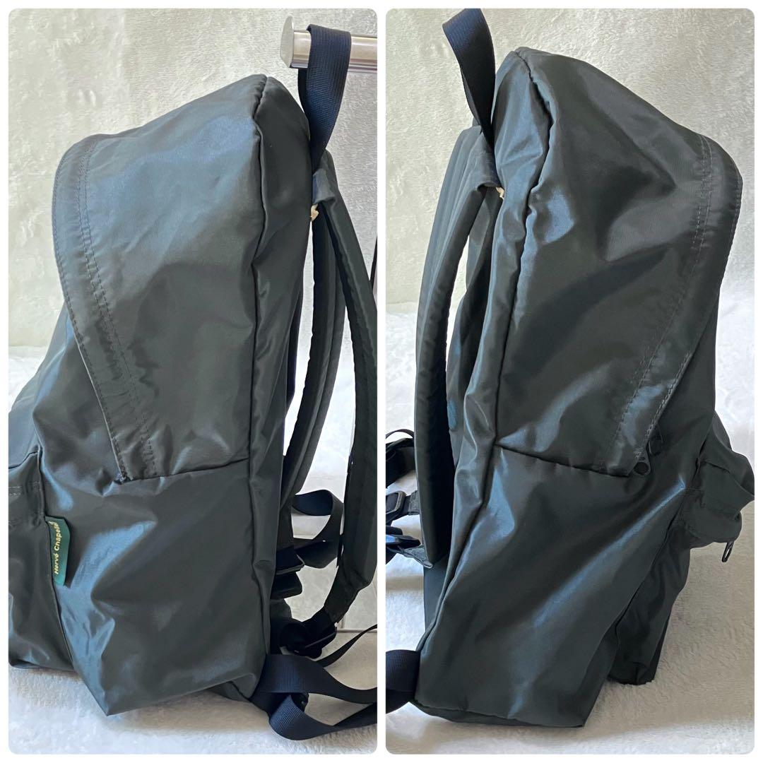 未使用級 エルベシャプリエ 978N ナイロンデイパック リュック フュズィ