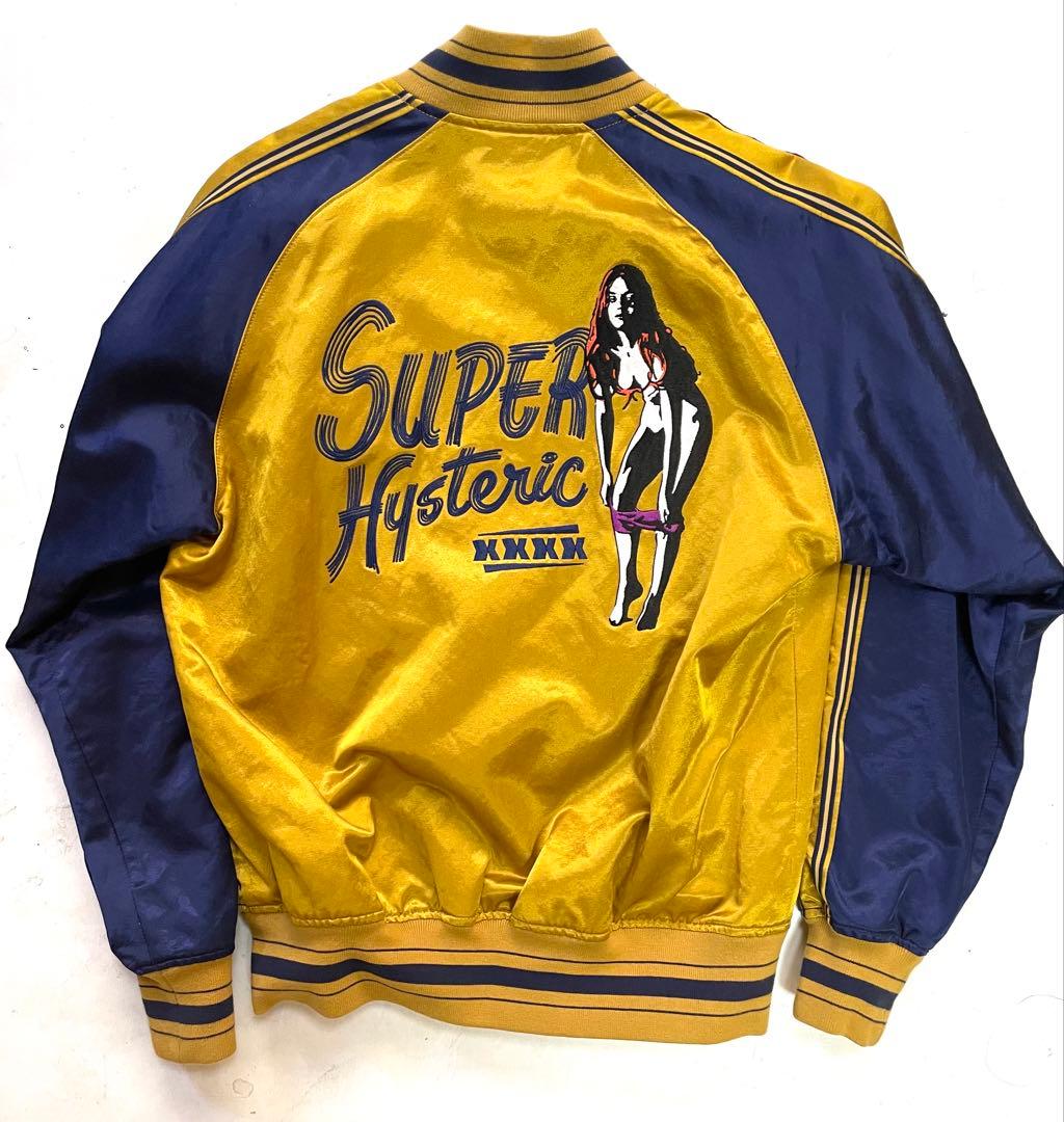 HYSTERIC GLAMOUR SUPER HYSTERICスカジャンメンズM