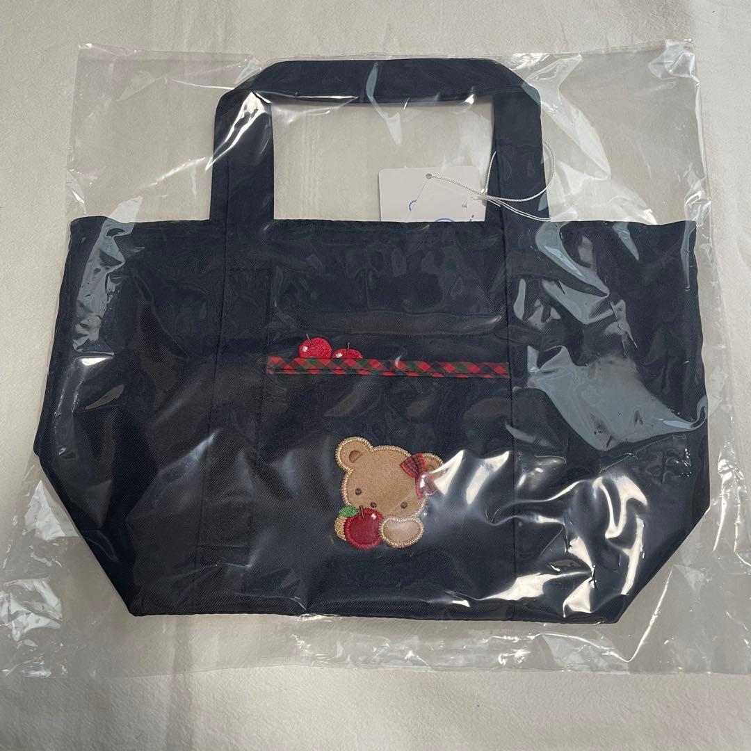 ファミリア　トートバッグ　ミニ 赤チェック XF