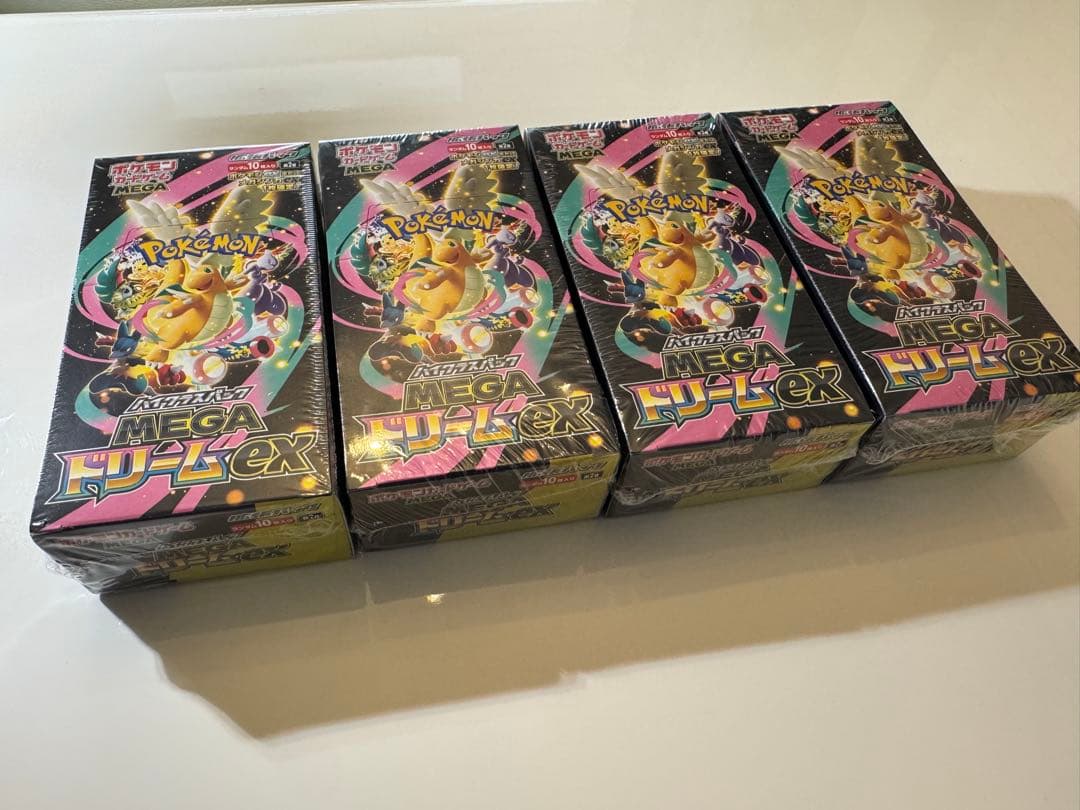 ポケモンカードゲーム メガドリームEX 4パック