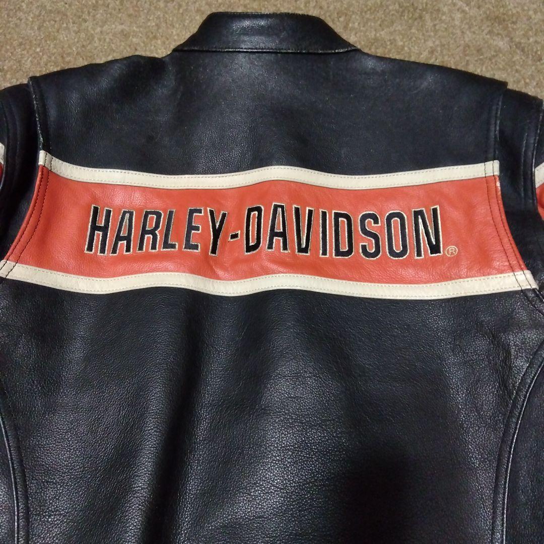 Ｌ ハーレーダビッドソン VICTORY LANE ライダースジャケット