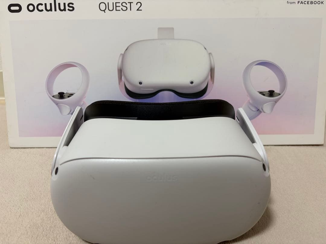  Quest 2 VRヘッドセット 本体と付属品