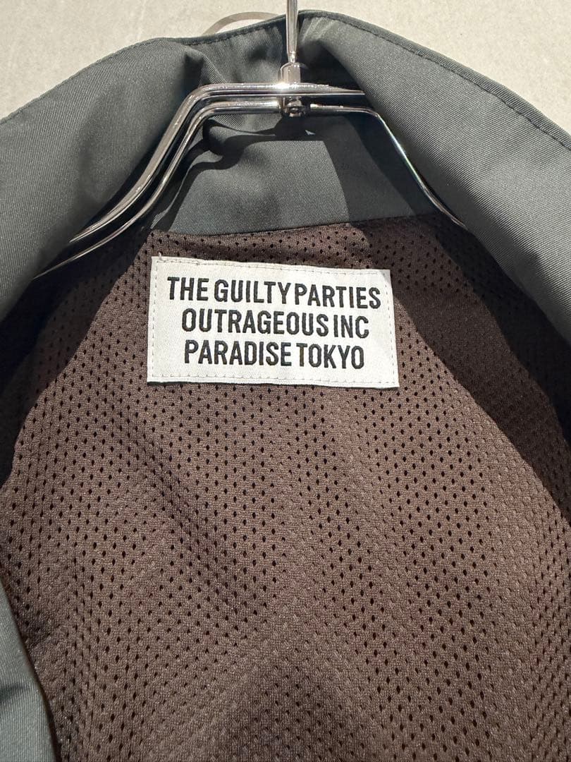 【有名人着用あり】GUILTY PARTIES ナイロンジャケット グレー