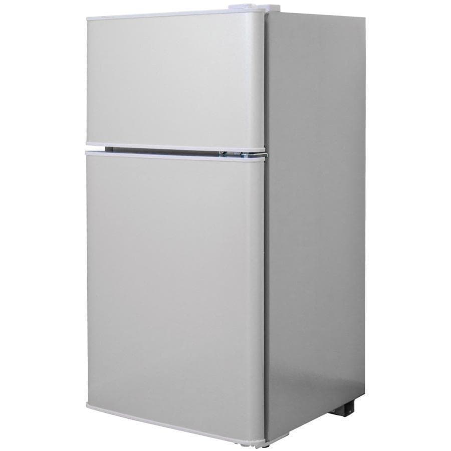 冷蔵庫 一人暮らし 冷凍冷蔵庫 2ドア 小型 60L 家庭用 シルバー 2897