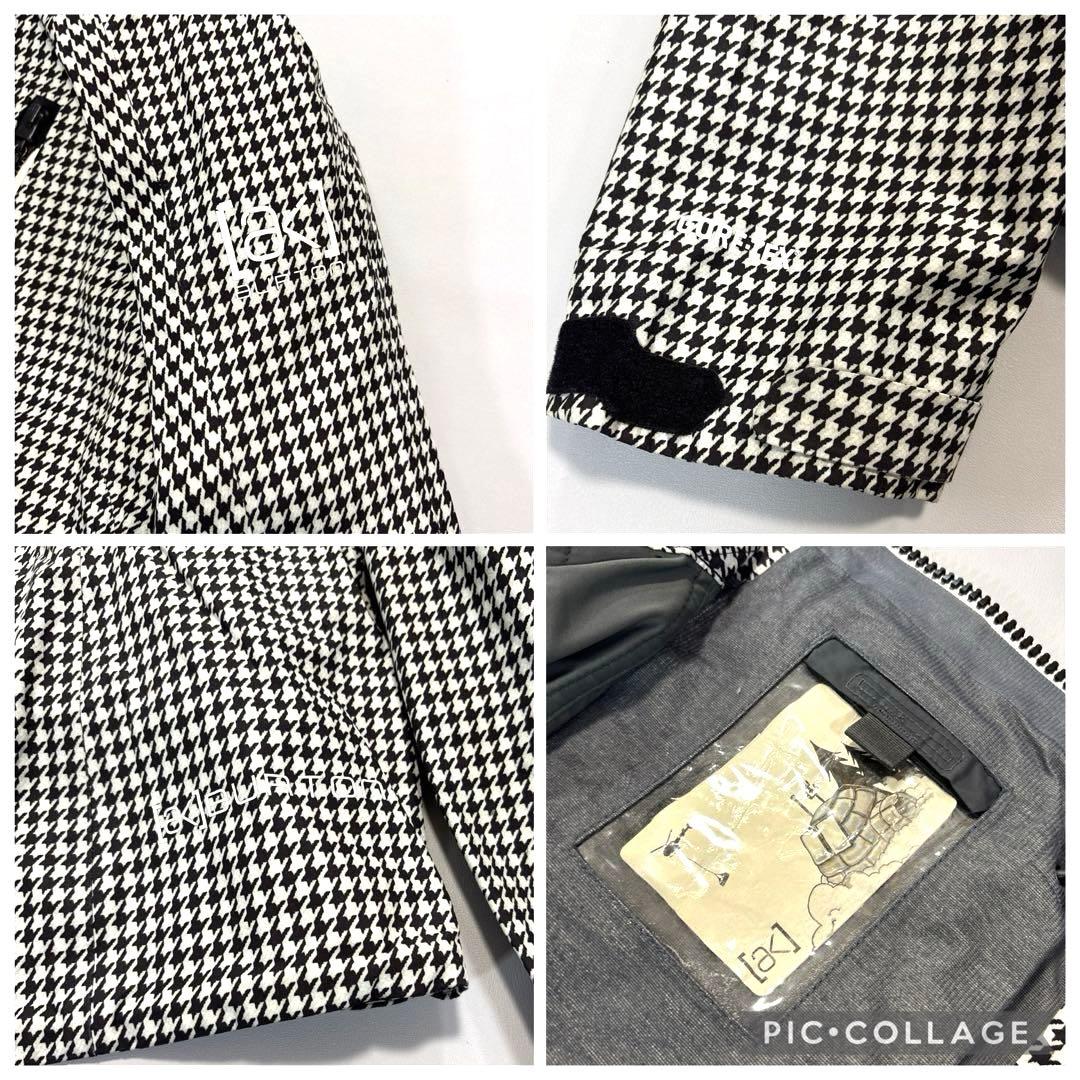 バートンAK スノボジャケット　S ゴアテックス　千鳥格子 CONTINUUM