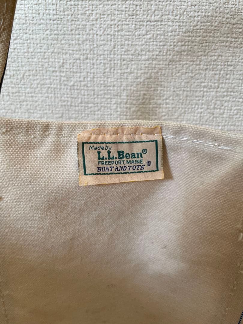 llbean 80s エルエルビーン　トートバッグ　L ネイビー　フェード