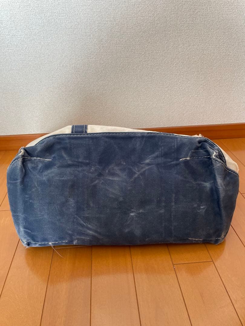 llbean 80s エルエルビーン　トートバッグ　L ネイビー　フェード