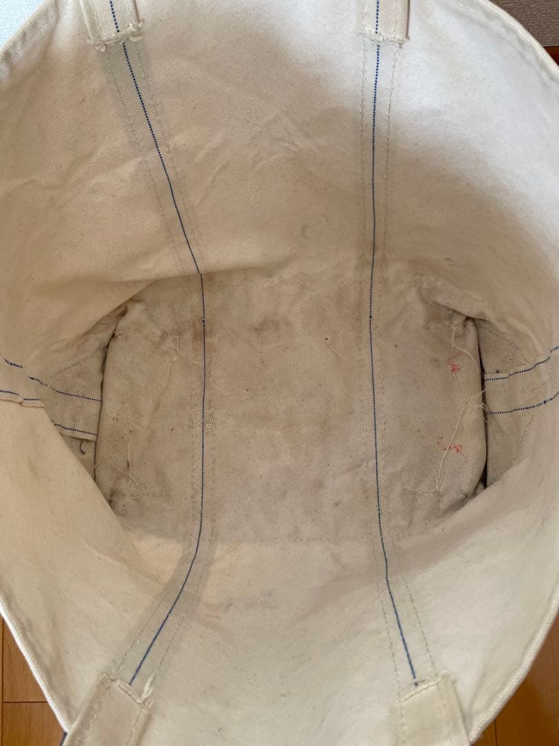 llbean 80s エルエルビーン　トートバッグ　L ネイビー　フェード