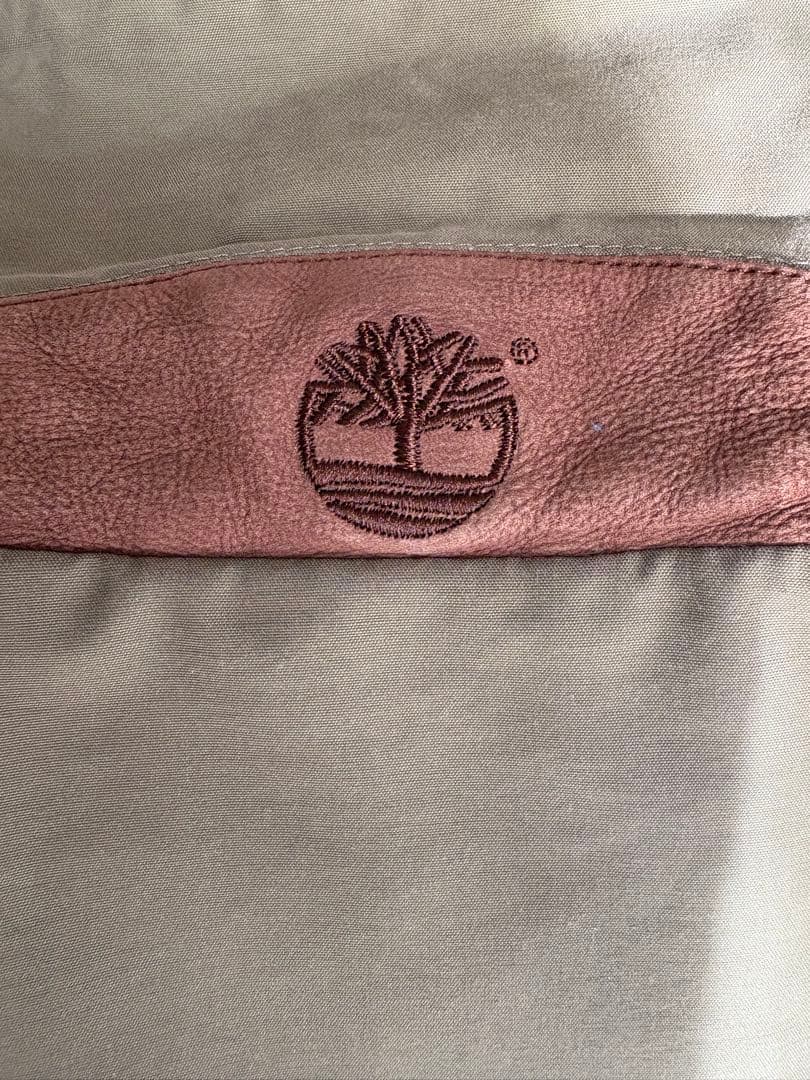 美品 00s Timberland ライナー付 襟レザー ハンティングジャケット