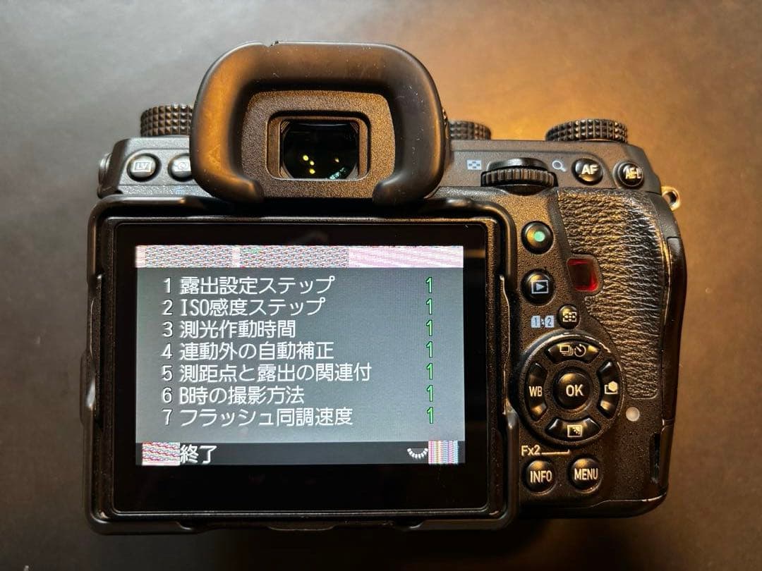 PENTAX K-1 MarkII ボディ　【要修理品】