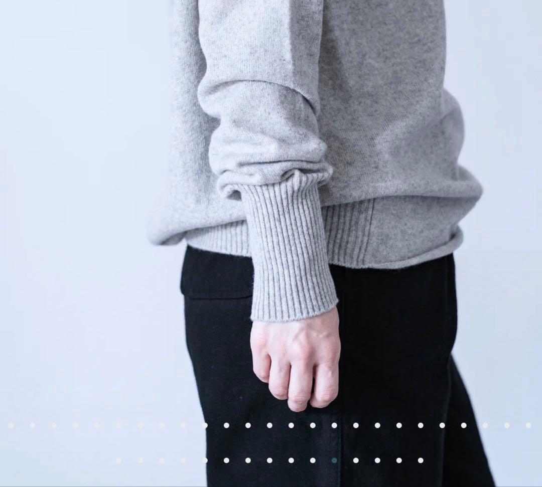 koton ウールカシミアセーター ダークグレー