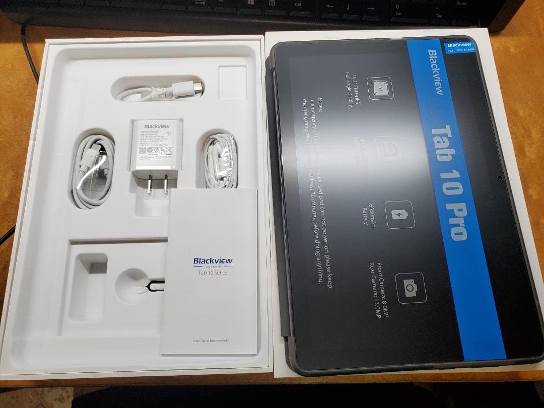 Blackview Tab 10 Pro 本体 撮影の為に開封 未通電未使用